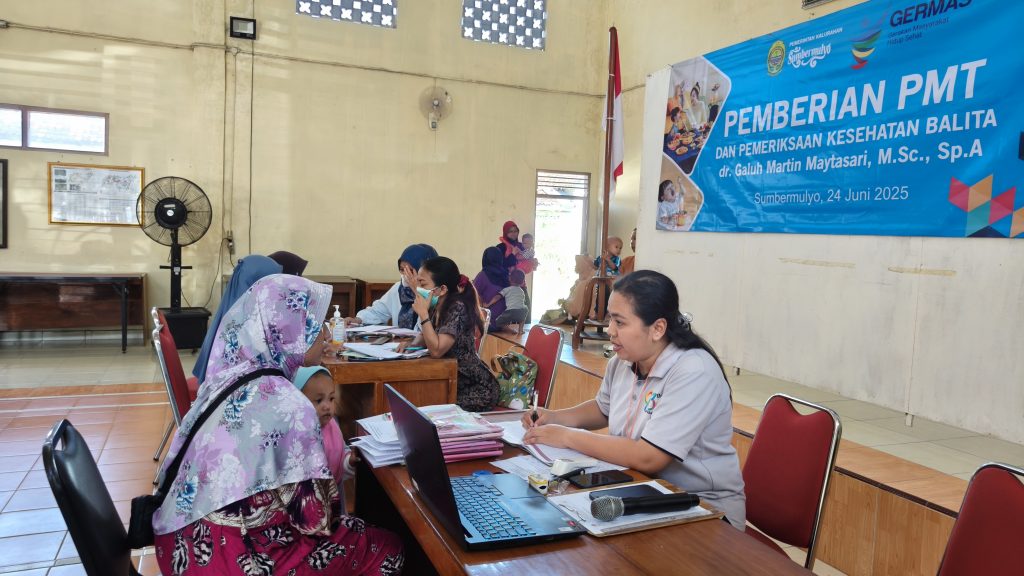 Edukasi Polio dan Pemeriksaan Balita di Posyandu Sumbermulyo