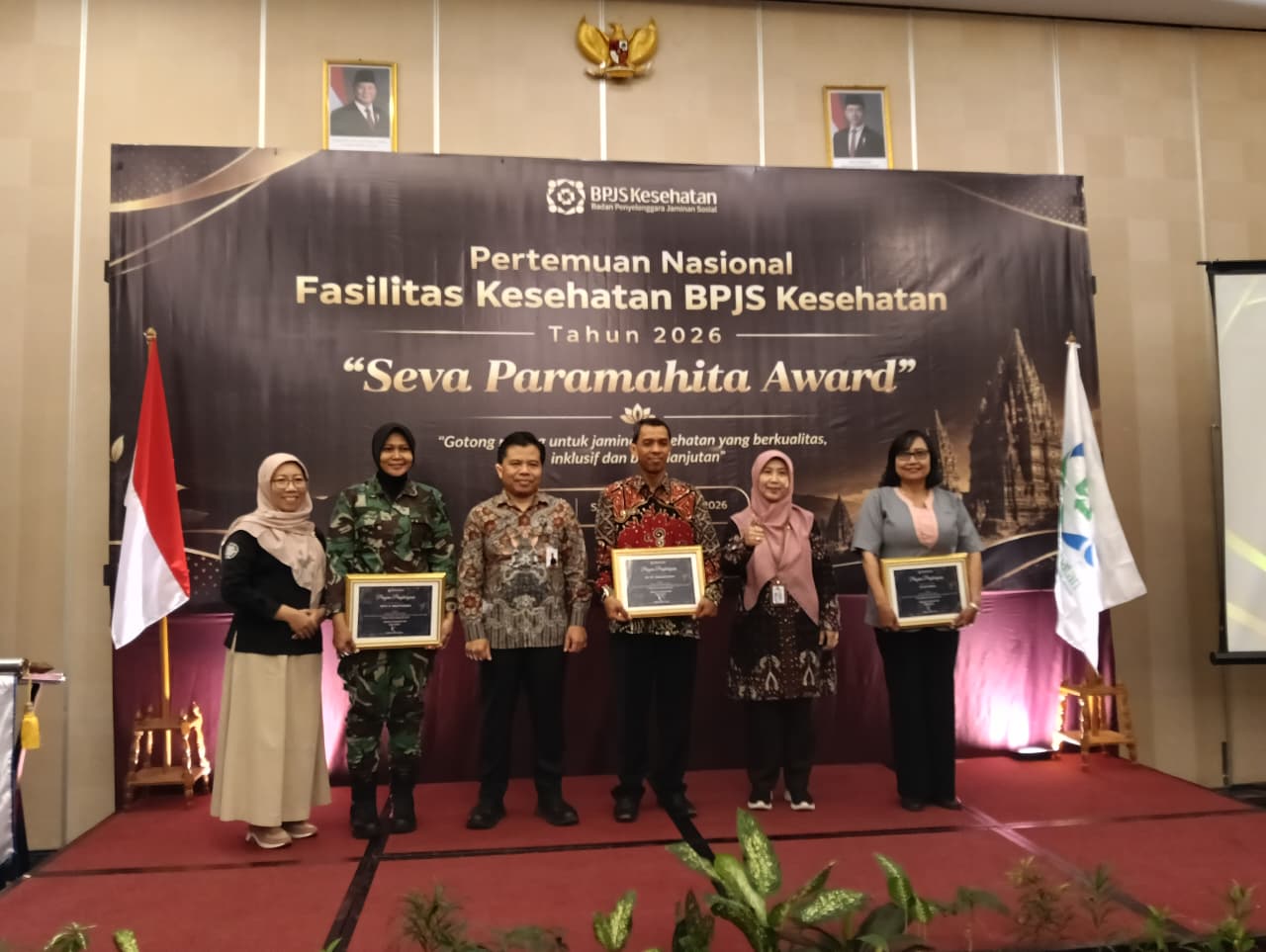 Penghargaan Fasilitas Kesehatan Terbaik dalam Pelayanan Program JKN Tingkat Cabang Tahun 2026 Rumah Sakit Santa Elisabeth