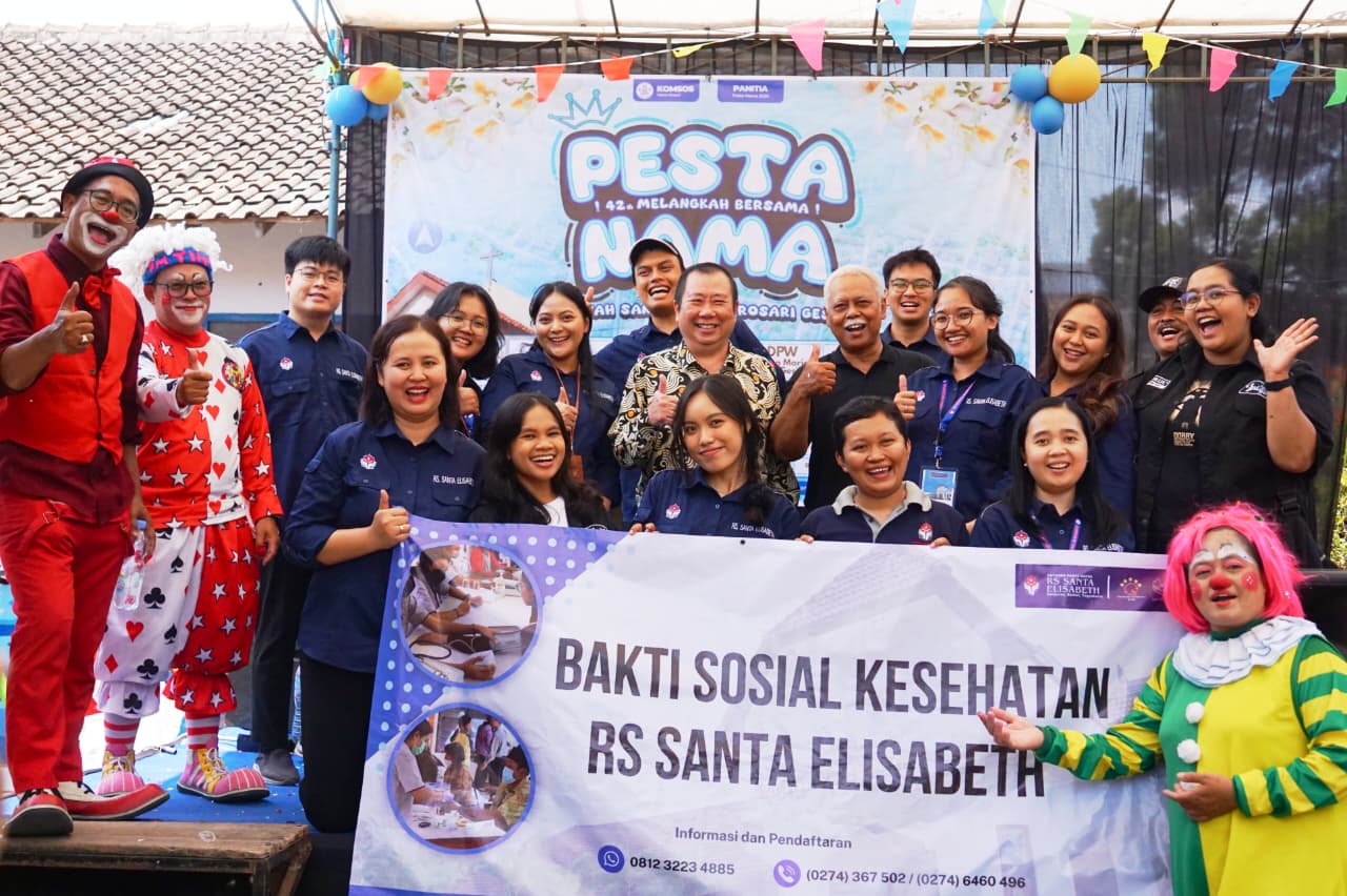 Bakti Sosial Warnai Pesta Nama ke-42 Gereja Maria Rosari Gesikan